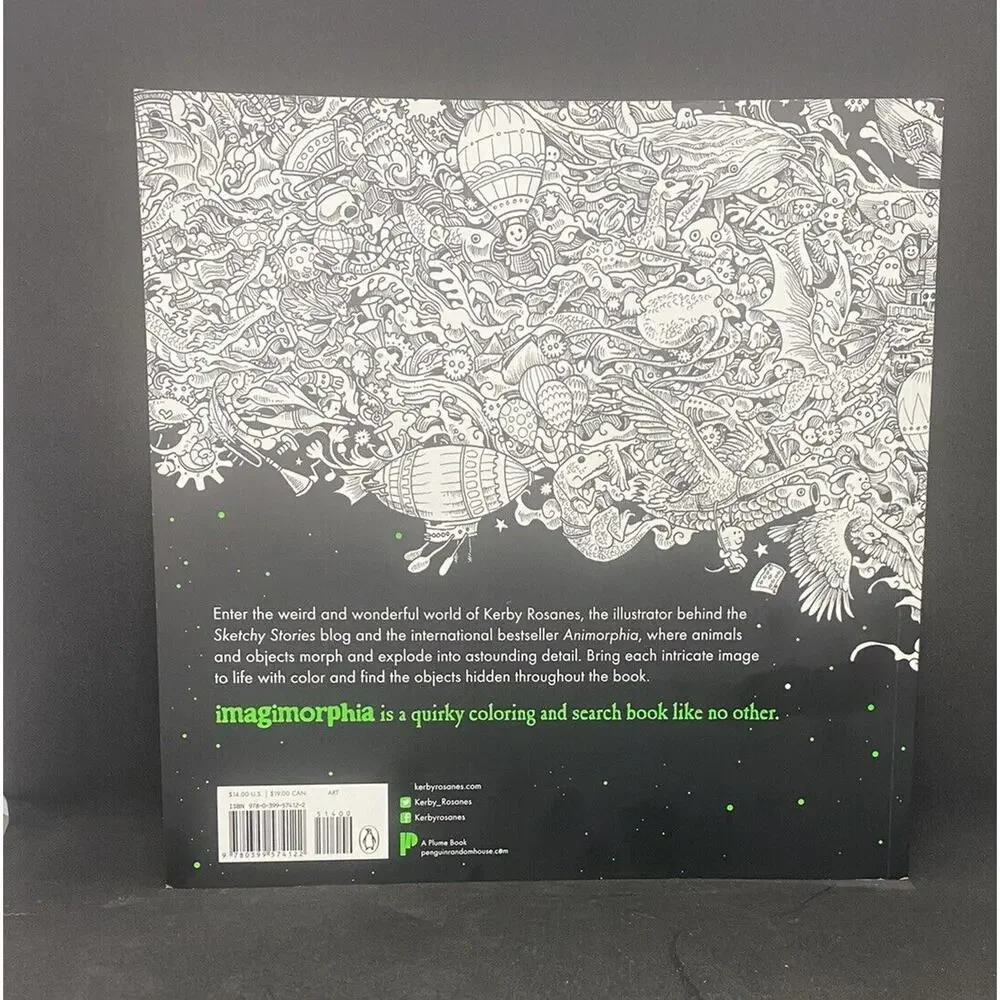 Imagimorphia : An Extreme Coloring and Search Challenge by Kerby Rosanes (2016)